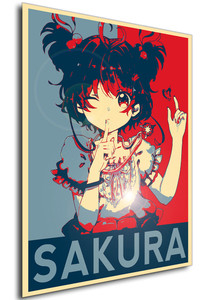 Poster - Propaganda - Card Captor Sakura - Sakura Kinomoto variant 4 Poster - Propaganda - Card Captor Sakura - Sakura Kinomoto variant 4