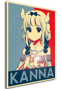 Poster - Propaganda - Dragon Maid - Kanna variant
