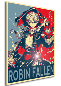 Poster Propaganda Fire Emblem Heroes Robin Fallen