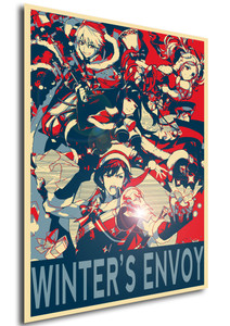 Poster Propaganda Fire Emblem Heroes Winter Envoy Characters