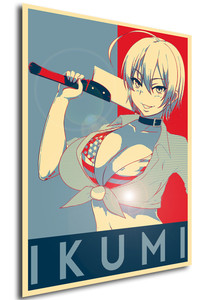 Poster Propaganda Food Wars Ikumi