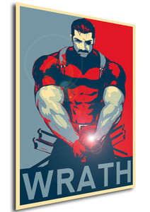 Poster Propaganda Fullmetal Alchemist Wrath