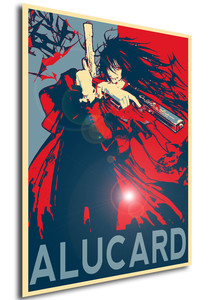 Poster Propaganda Hellsing Alucard V2 - Propaganda World