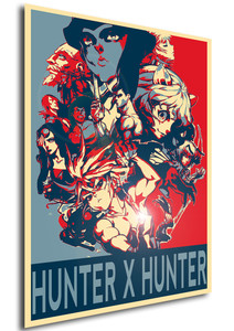 Poster Propaganda Hunter x Hunter Characters Poster Propaganda Hunter x Hunter Characters