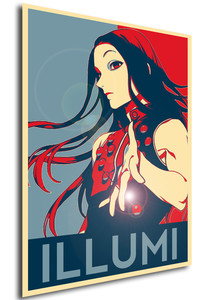 Poster Propaganda Hunter x Hunter Illumi Poster Propaganda Hunter x Hunter Illumi
