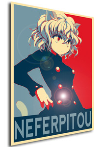 Poster Propaganda Hunter x Hunter Neferpitou Poster Propaganda Hunter x Hunter Neferpitou