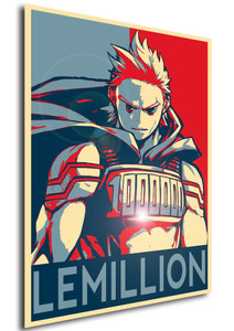 Poster Propaganda My Hero Academia Lemillion