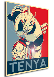 Poster Propaganda My Hero Academia Tenya