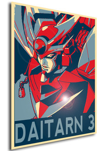 Poster Propaganda Robot Daitarn 3 V2 Poster Propaganda Robot Daitarn 3 V2