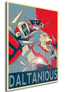 Poster Propaganda ROBOT Daltanious Poster Propaganda ROBOT Daltanious