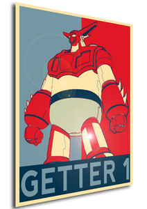 Poster Propaganda ROBOT Getter 1 Poster Propaganda ROBOT Getter 1