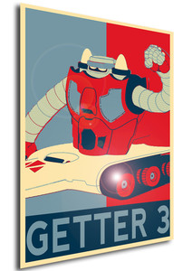 Poster Propaganda ROBOT Getter 3 Poster Propaganda ROBOT Getter 3