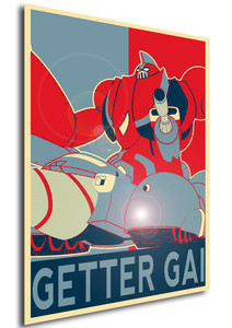 Poster Propaganda ROBOT Getter Go Gai Poster Propaganda ROBOT Getter Go Gai