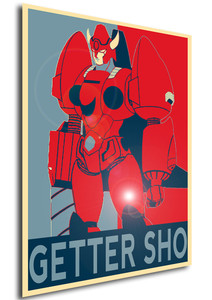 Poster Propaganda ROBOT Getter Go Sho Poster Propaganda ROBOT Getter Go Sho