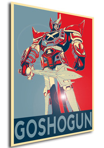 Poster Propaganda ROBOT Goshogun Poster Propaganda ROBOT Goshogun