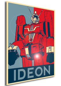 Poster Propaganda ROBOT Ideon Poster Propaganda ROBOT Ideon