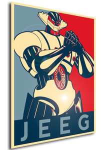 Poster Propaganda ROBOT Jeeg V Poster Propaganda ROBOT Jeeg V