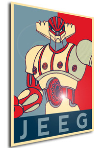 Poster Propaganda ROBOT Jeeg Poster Propaganda ROBOT Jeeg