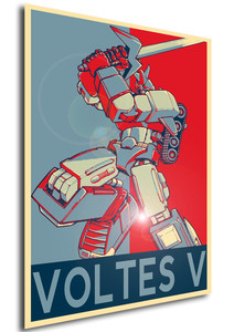 Poster Propaganda ROBOT Voltes V Poster Propaganda ROBOT Voltes V