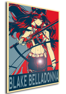 Poster Propaganda Rwby Blake Belladonna Poster Propaganda Rwby Blake Belladonna