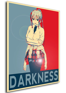 Poster - Propaganda - KonoSuba - Darkness variant