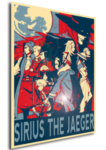 Poster Propaganda Sirius the Jaeger Characters Poster Propaganda Sirius the Jaeger Characters