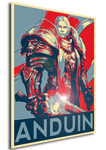 Poster Propaganda World of Warcraft Anduin Poster Propaganda World of Warcraft Anduin