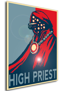 Poster - Propaganda - Enter the Gungeon - High Priest