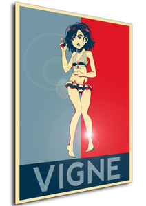 Poster - Propaganda - Gabriel Dropout - Vignette April Tsukinose Vigne