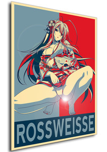 Poster - Propaganda - Highschool DxD - Rossweisse variant 2