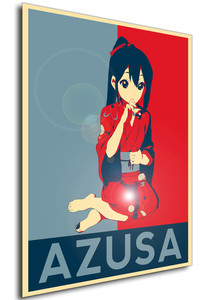 Poster - Propaganda - K on - Azusa Nakano variant