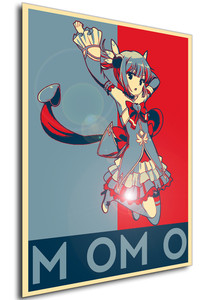 Poster - Propaganda - Machikado Mazoku - Momo Chiyoda