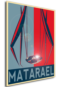 Poster - Propaganda - Neon Genesis Evangelion - Matarael Poster - Propaganda - Neon Genesis Evangelion - Matarael
