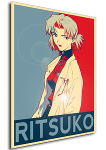 Poster - Propaganda - Neon Genesis Evangelion - Ritsuko Akagi Poster - Propaganda - Neon Genesis Evangelion - Ritsuko Akagi