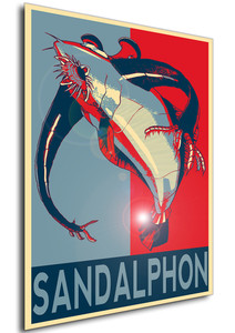 Poster - Propaganda - Neon Genesis Evangelion - Sandalphon Poster - Propaganda - Neon Genesis Evangelion - Sandalphon