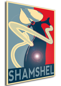 Poster - Propaganda - Neon Genesis Evangelion - Shamshel Poster - Propaganda - Neon Genesis Evangelion - Shamshel