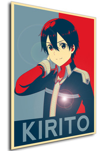 Poster - Propaganda - Sword Art Online - Kirito variant 2