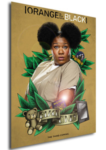 Poster - Serie TV - Locandina - Orange is the New Black - Stagione 3 - Black Cindy Poster - Serie TV - Locandina - Orange is the New Black - Stagione 3 - Black Cindy