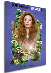 Poster - Serie TV - Locandina - Orange is the New Black - Stagione 3 - Nicky Poster - Serie TV - Locandina - Orange is the New Black - Stagione 3 - Nicky