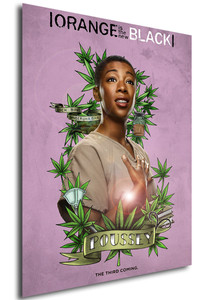 Poster - Serie TV - Locandina - Orange is the New Black - Stagione 3 - Poussey Poster - Serie TV - Locandina - Orange is the New Black - Stagione 3 - Poussey