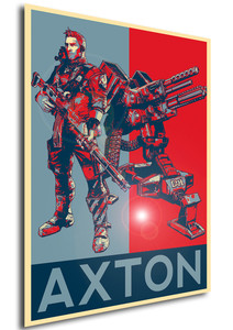 Poster - Propaganda - Borderlands - Axton C