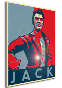 Poster - Propaganda - Borderlands - Handsome Jack B