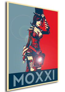 Poster - Propaganda - Borderlands - Moxxi B