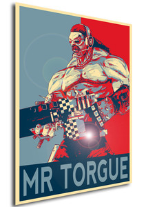 Poster - Propaganda - Borderlands - Mr Torgue High-Five Flexington