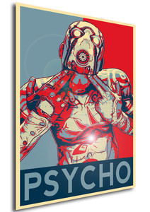 Poster - Propaganda - Borderlands - Psycho A