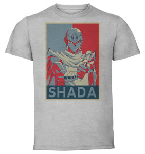 T-Shirt Unisex - Grey - Propaganda - Yu Gi Oh - Shada