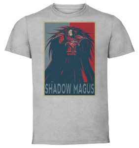 T-Shirt Unisex - Grey - Propaganda - Yu Gi Oh - Shadow Magus