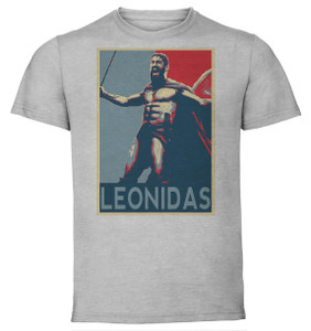 T-Shirt Unisex - Grey - Propaganda - 300 - Leonidas