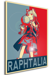 Poster - Propaganda - Rising of The Shield Hero - Tate No Yuusha - Raphtalia E Poster - Propaganda - Rising of The Shield Hero - Tate No Yuusha - Raphtalia E