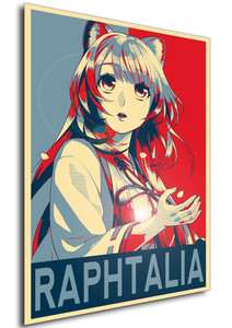 Poster - Propaganda - Rising of The Shield Hero - Tate No Yuusha - Raphtalia G Poster - Propaganda - Rising of The Shield Hero - Tate No Yuusha - Raphtalia G